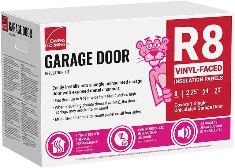 $120 Owens Corning Garage Door Insulation Kit image