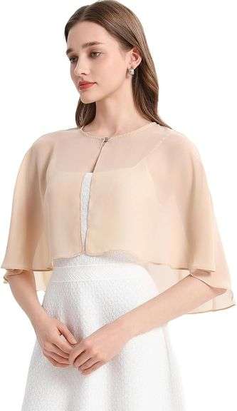 Shawl and Wraps for Evening Dress Chiffon Shawls Wedding Shr image