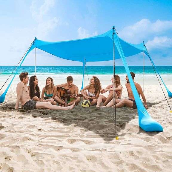 COMMOUDS 7x7ft Pop-Up Sun Shelter image