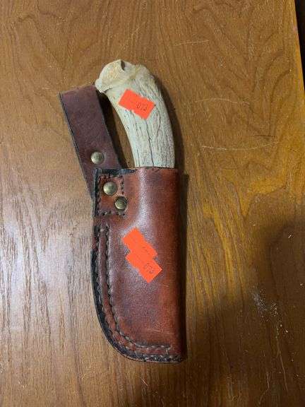 Homemade knife with sheath image