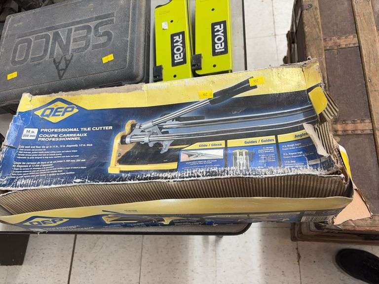 Qep professional tile cutter 14in. 350mm image