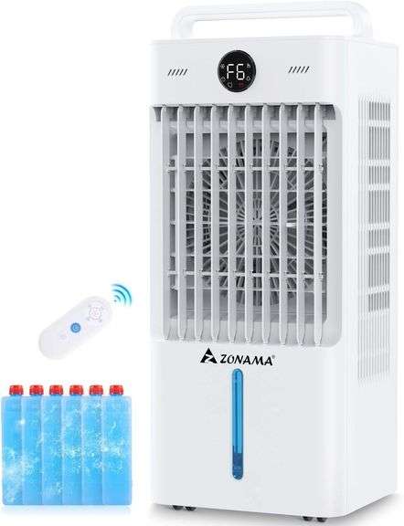 $160 Swamp Cooler, 3-IN-1 Evaporative Air Cooler with Displa image