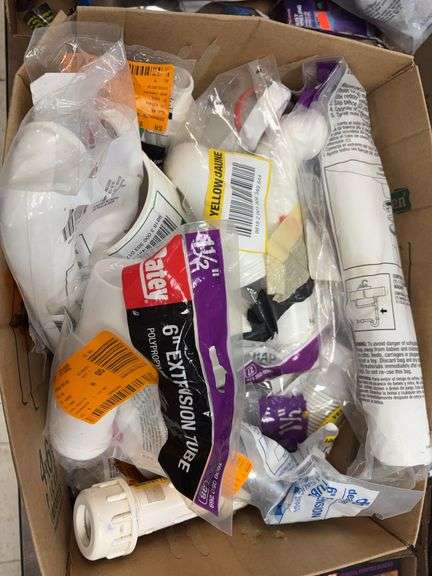 Box of Plumbing tubes image
