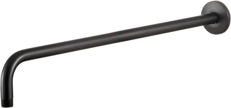OFFO Shower Arm with Flange, 24 in Oil Rubbed Bronze Wall Mo image