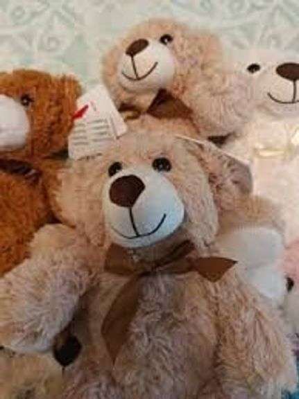 MorisMos Teddy Bears 7 Pack 14 Inches Plush S image