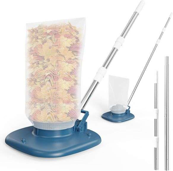 $130 Rechargeable Pool Leaf Vacuum, 83GPM Powerful Suction image