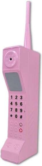 Diydeg Retro Mobile Phone, 80S 90S Old Fashioned Portable Br image