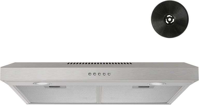 $105 FIREGAS Under Cabinet Range Hood 30 inch with Brushless image