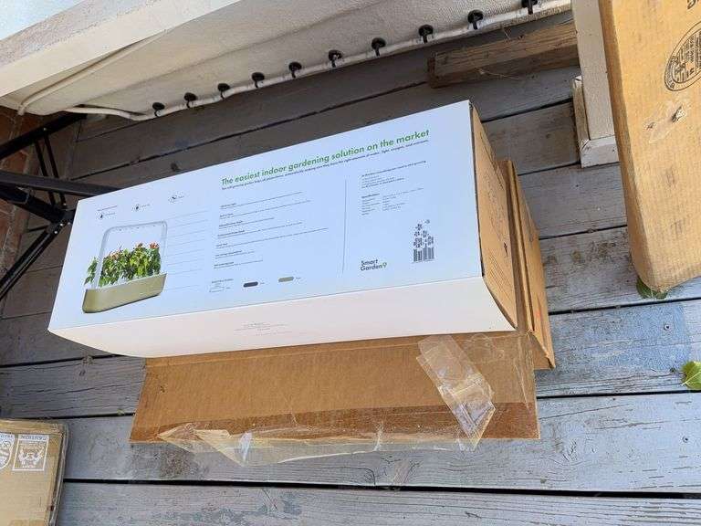 Smart garden in box sealed. image