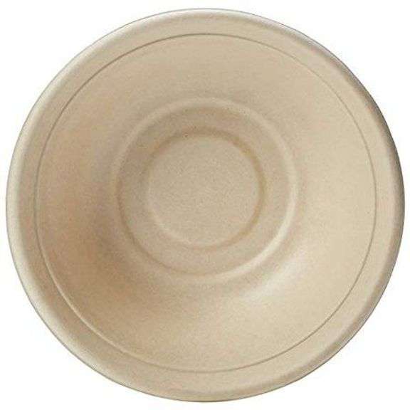 Basics Compostable 32 Oz. Bowl, Kraft, Pack of 50 image