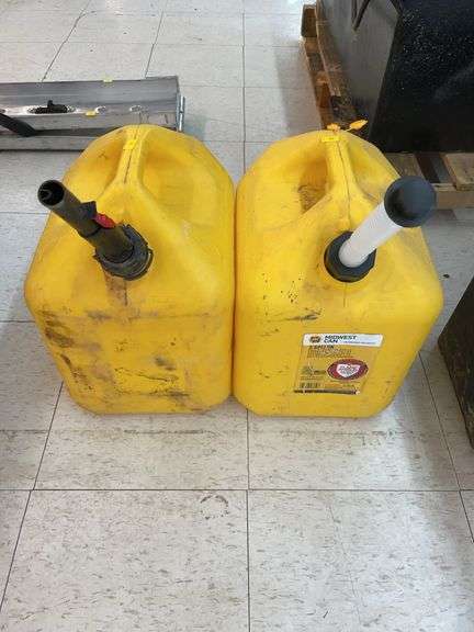 Two diesel gas cans image