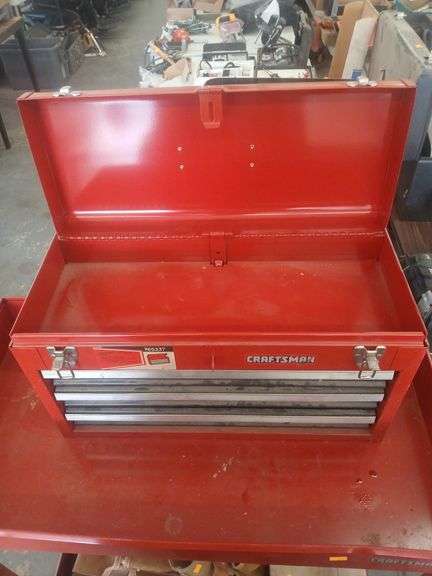 3 drawer metal toolbox image