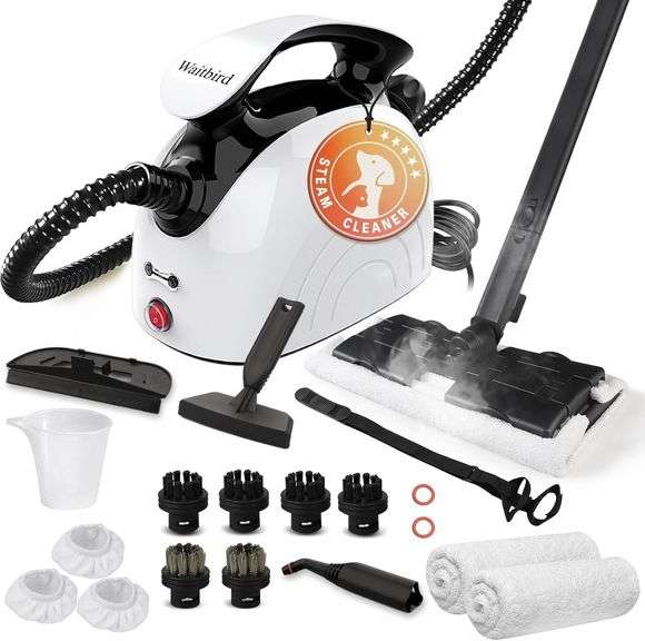 $220 Steam Cleaner, Handheld Steamer with 21 Accessories, 24 image