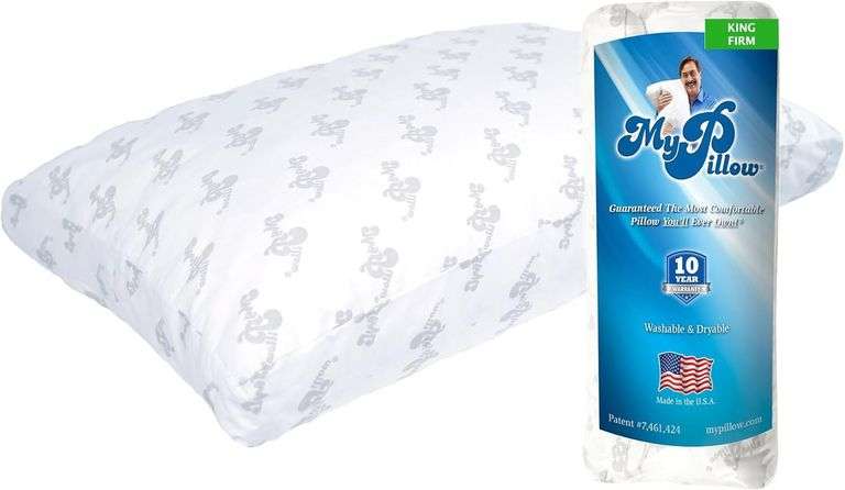 MyPillow Bedding Bed Pillows for Sleeping King Size, Gussete image