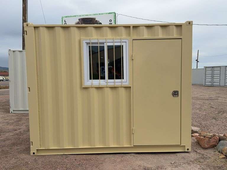 8 FT  Single Use Shipping container office image