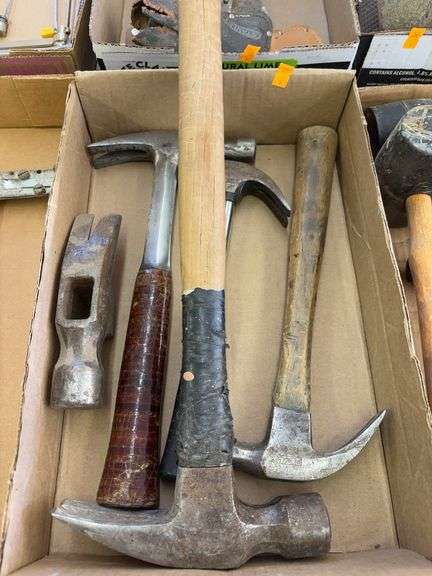 Box of hammers image