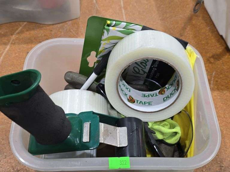 Box of Tape and Tape Gun image