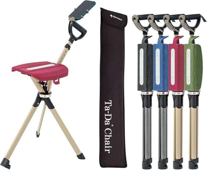 $151 STEP2GOLD Ta-Da Chair Series 2 PRO, Portable Trekking H image