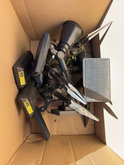 Box of solar lights image