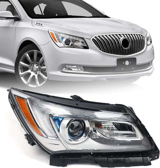 $126 FIONE Headlights Assembly Compatible with Buick LaCross image