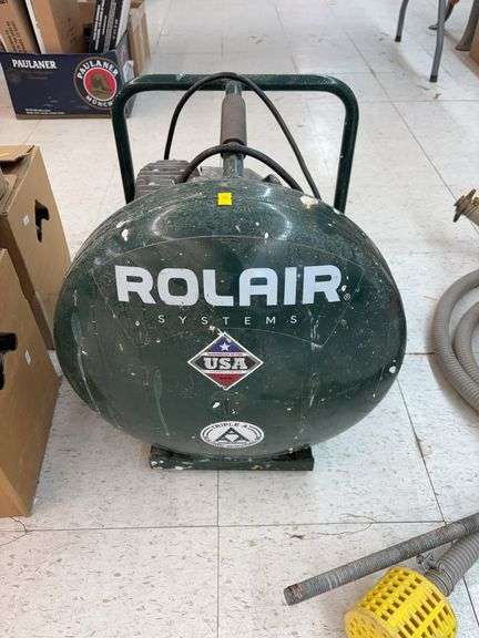 Rolair systems roofing air compressor image