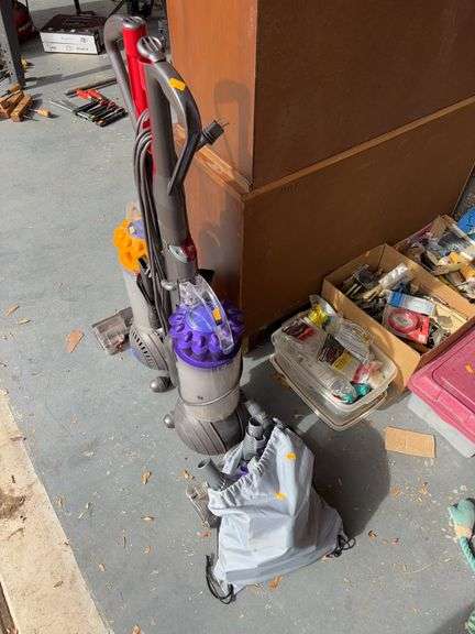 Dyson vacuum and attachments image