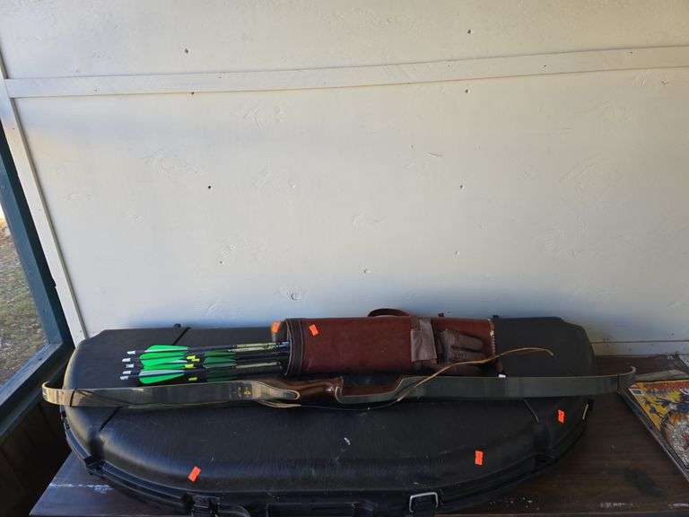 Browning Recurve Bow w/ Quiver and Arrows image