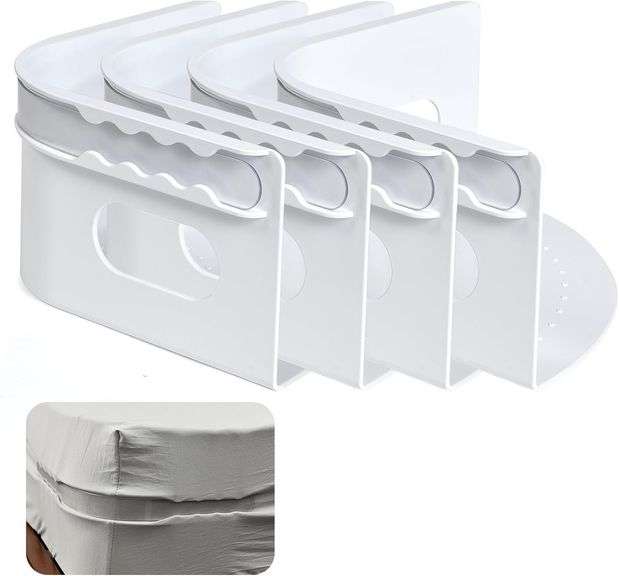 Bed Sheet Holder with Lock Strips - Heavy Duty Bed Sheet Cor image