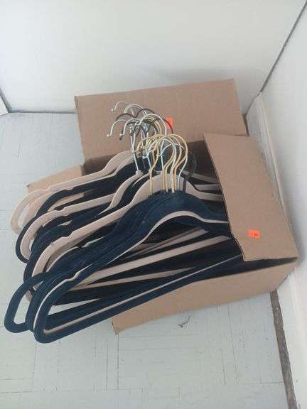 Box of hangers image