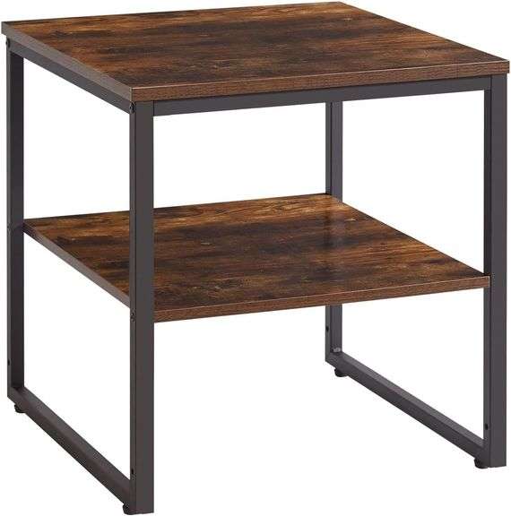 Small Table Stand 20 Inch, Multi-Functional Side & Printer A image