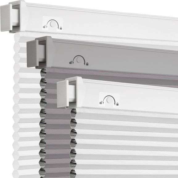 Grandekor No Tools No Drill Cordless Cellular Shades,34" W x image