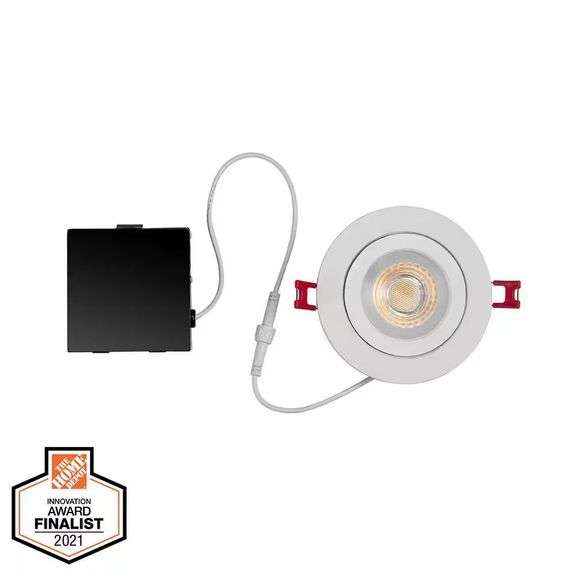Ultra Spot Integrated LED 4 in Round Adj Color Temp Canless image