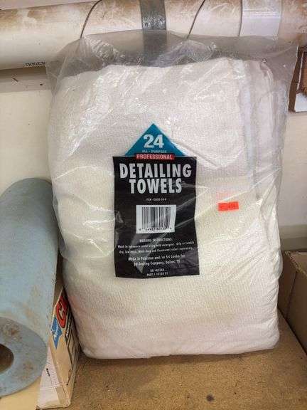 Detailing towels, paper towels and Clout heavy duty paper cloths image