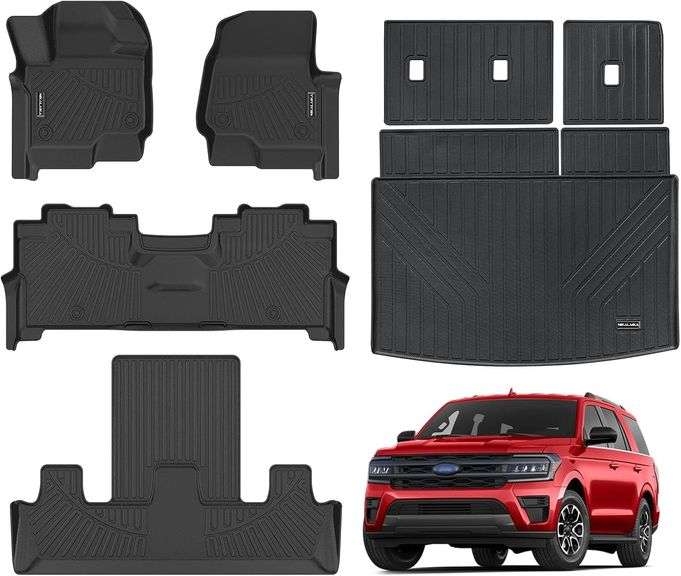 $118 Floor Mats & Cargo Liner with Backrest Mat for 2018-202 image