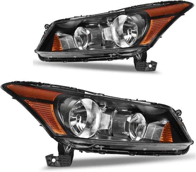 $118 Headlights for 08-12 Honda Accord Headlight Assembly fo image