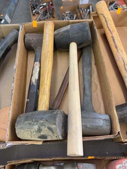Box of mallets image