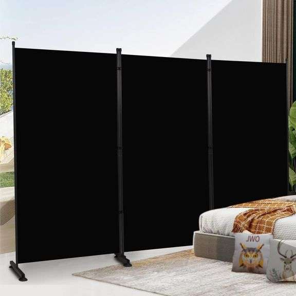 Room Divider 6ft Room Dividers and Folding Privacy Screens, image