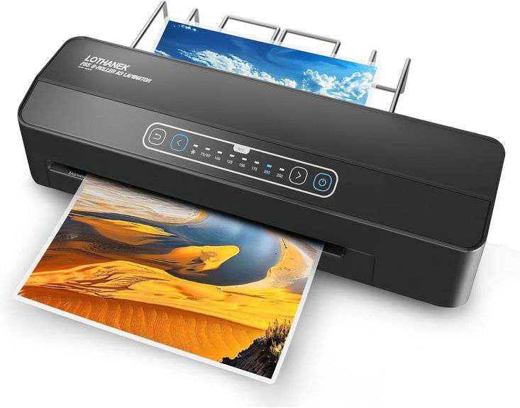 $229 A3 6-Roller Commercial Laminator Machine, LOTHANEK 3-10 image