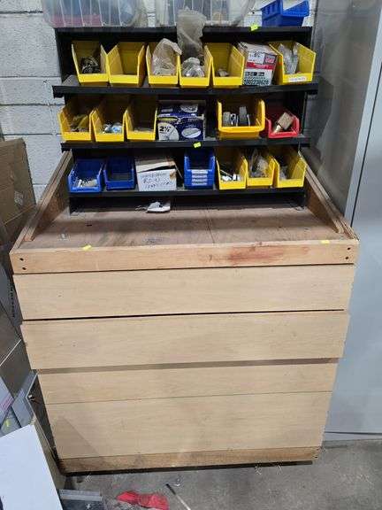 Shop Rack w/ Organizer Bins image