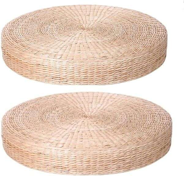 $115 HUAWELL 2 Pack Super Bigger Size Tatami Floor Pillow Si image