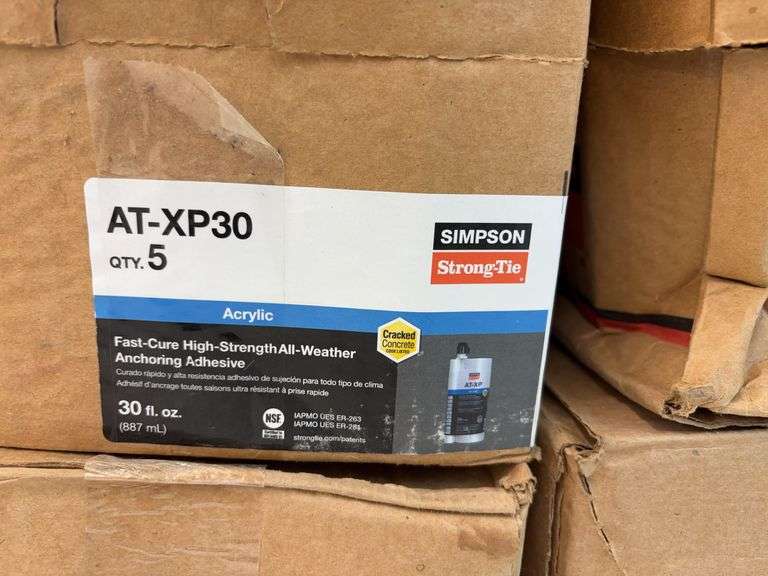 2 boxes Fast cure high strength all weather anchoring adhesive image