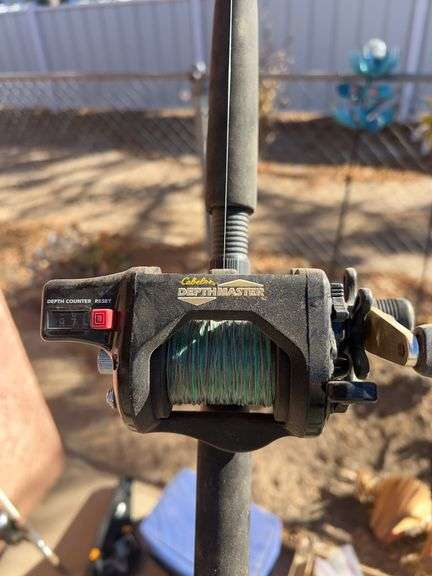 Cables depth master.  Ugly stick pole image