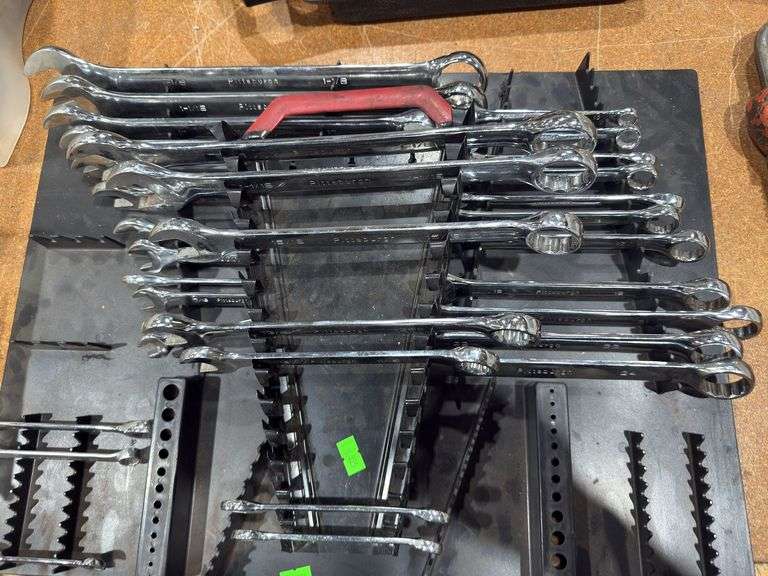 Assorted box wrenches image