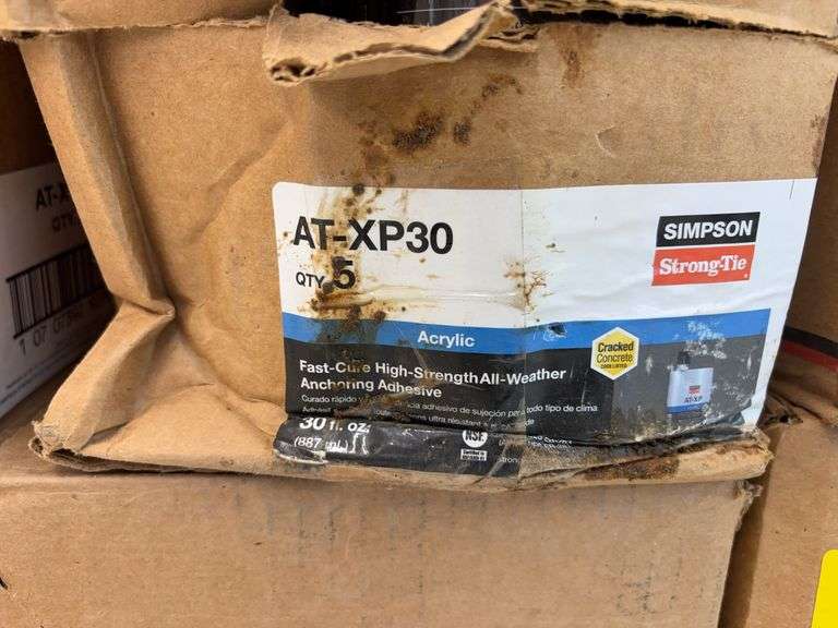 2 boxes Fast cure high strength all weather anchoring adhesive image