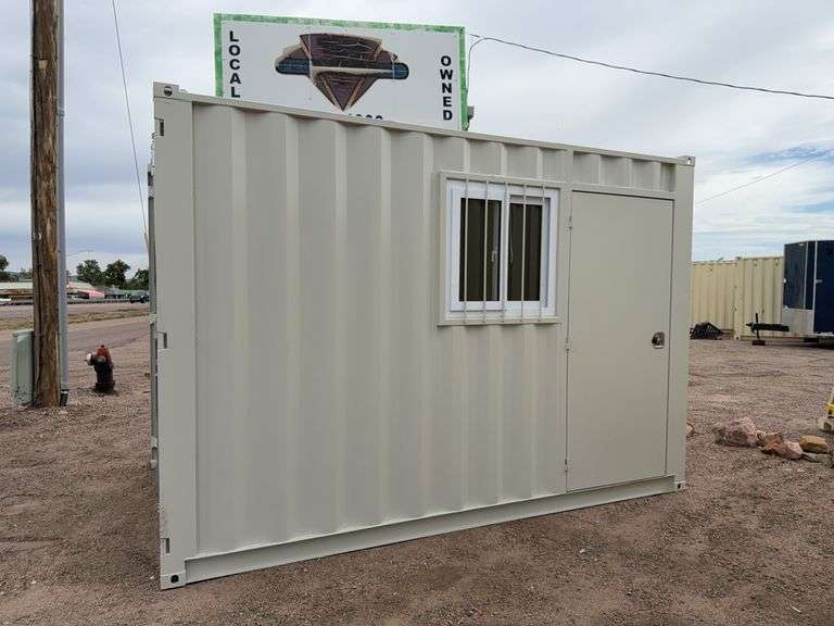 12 FT single use shipping container office image