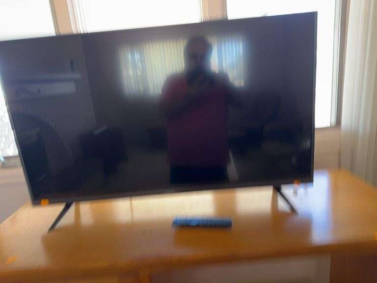 32” Vizio TV with remote image