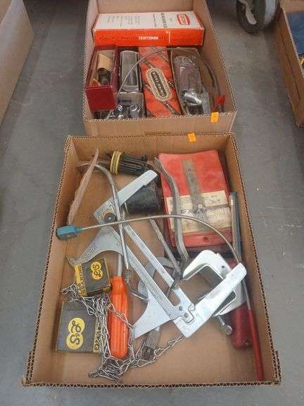 2 boxes of misc tools image