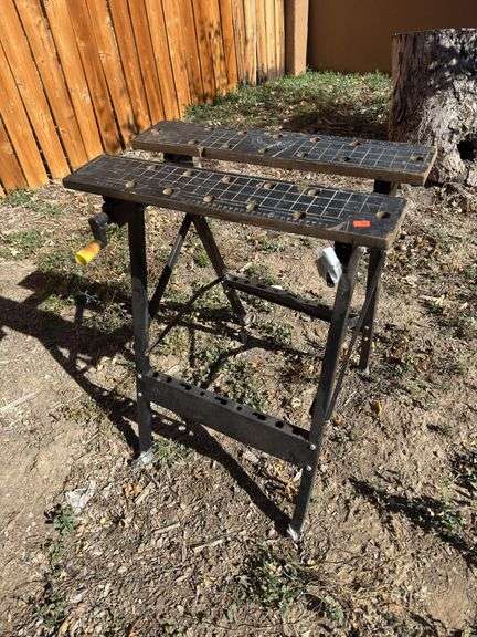 Portable work bench image
