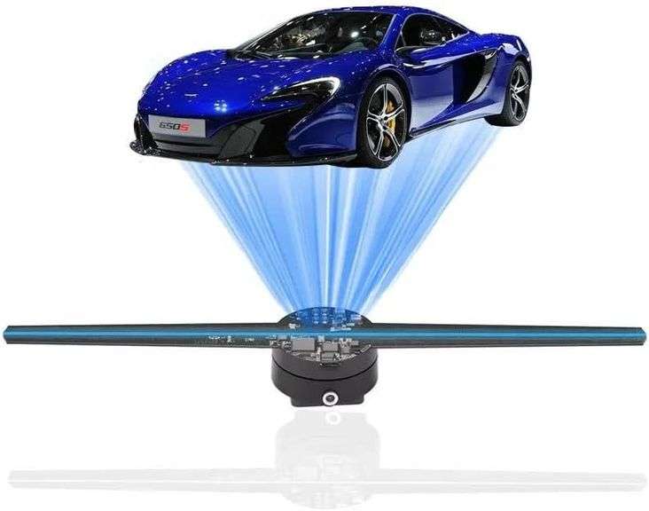 42cm 2 Blades with SD WIFI function 3D Hologram Projector 3D image