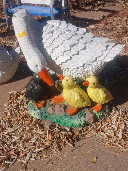 Duck yard decoration image